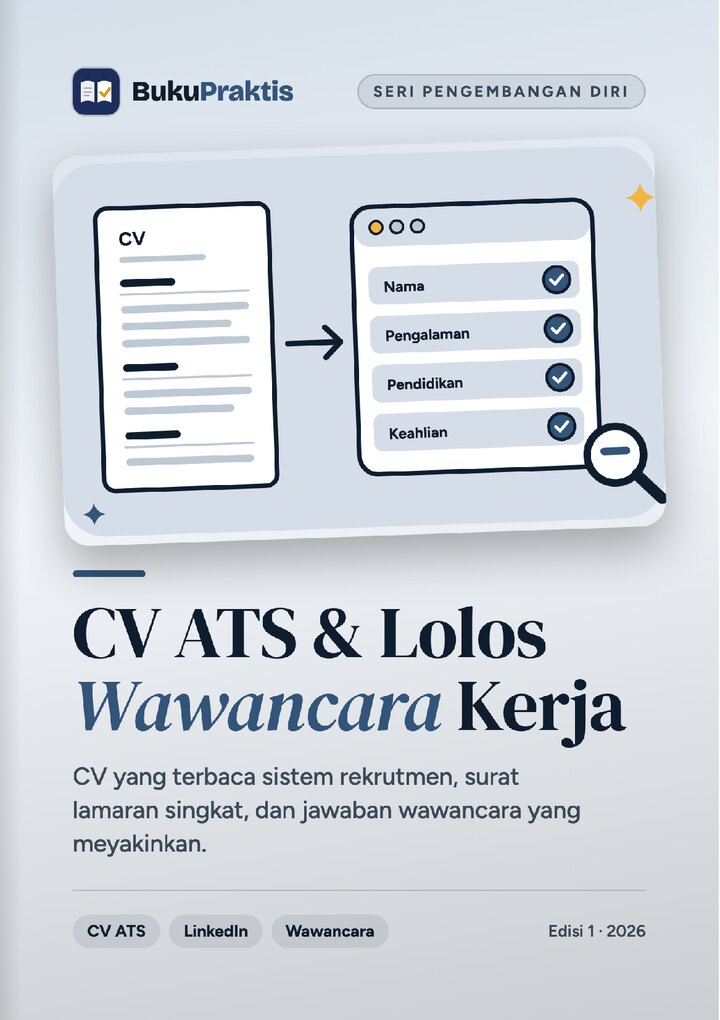 Sampul CV ATS & Lolos Wawancara Kerja