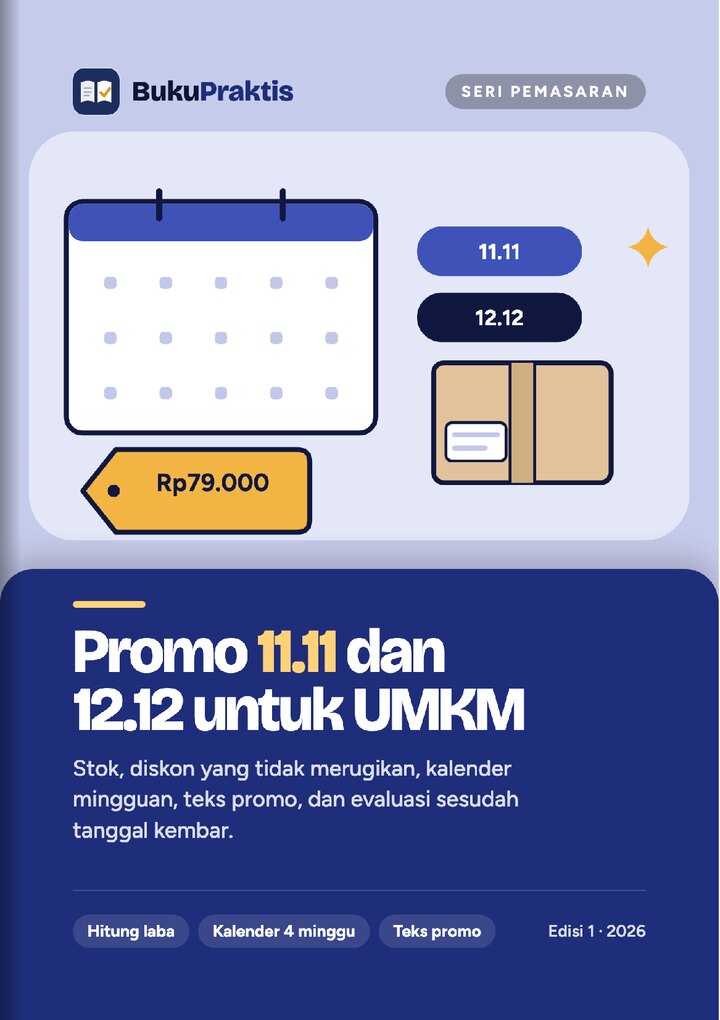Sampul Promo 11.11 dan 12.12 untuk UMKM