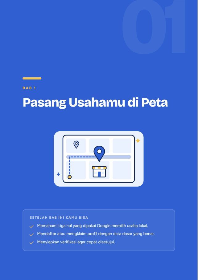 Contoh halaman Google Bisnisku & SEO Lokal