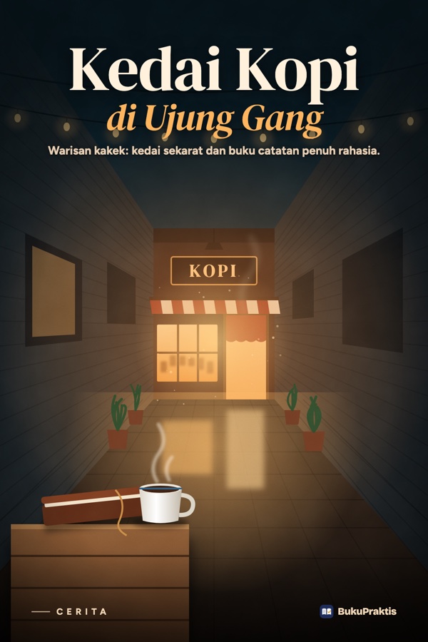 Sampul Kedai Kopi di Ujung Gang