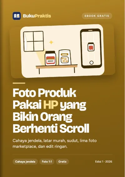 Sampul Foto Produk Pakai HP yang Bikin Orang Berhenti Scroll
