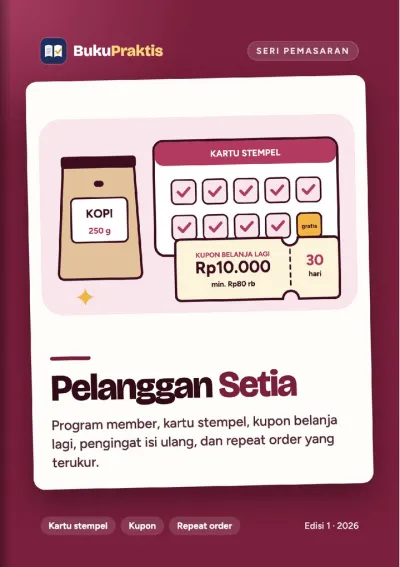 Sampul Pelanggan Setia: Program Member dan Repeat Order