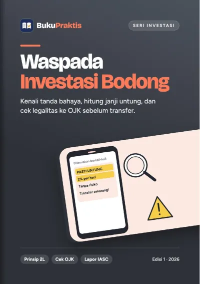 Sampul Waspada Investasi Bodong: Cek Legalitas Sebelum Transfer